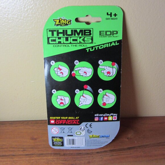 thumb chucks green NIP 2017 zing (W4888) - Picture 3 of 5